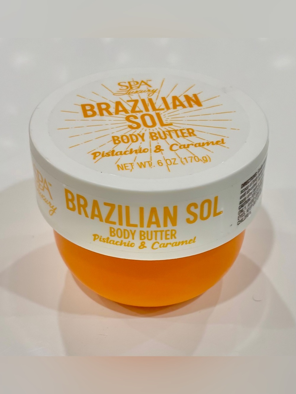 SPA Luxury-Pistachio & Caramel Body Butter 6 OZ